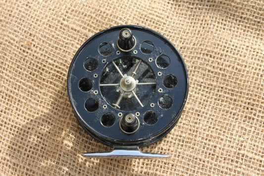 Vintage Allcock Aerial Centrepin Fishing Reel. Circa 1950-60s.