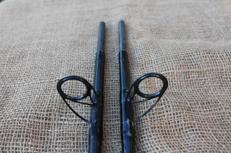 2 x DAM Andy Little New Dimension Old School Carp Fishing Rods. 1990s.