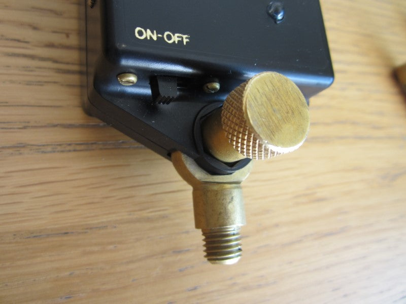 Brass Attachment Nut And Bolt For Old School Optonic Bite Alarm.