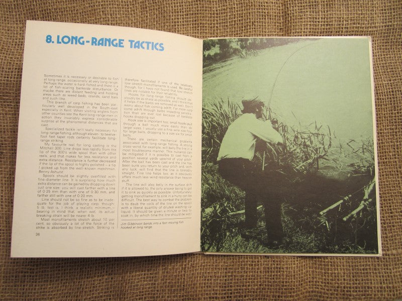 Carp, By Jim Gibbinson. 1974 1st Edition Hardback.