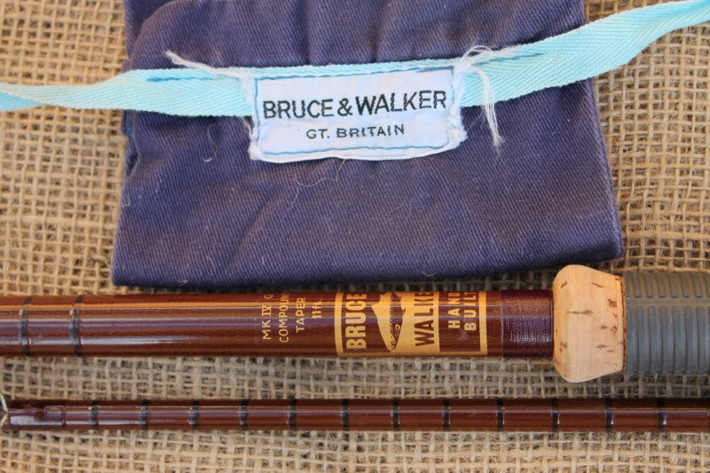 bruce and walker fly fishing rod Fantastic Customised Bruce And Walker Glass MK IV Vintage Carp Fishing – Vintage Carp Fishing Tackle