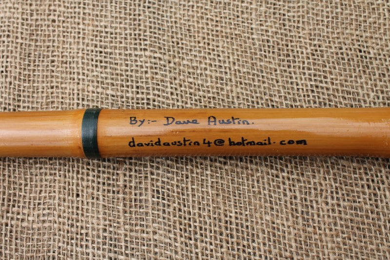 Traditional Built And Split Cane Landing Net, By Dave Austin, For Martin james OBE.