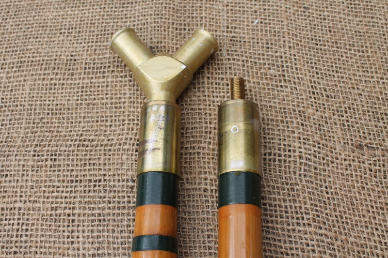 Traditional Built And Split Cane Landing Net, By Dave Austin, For Martin james OBE.