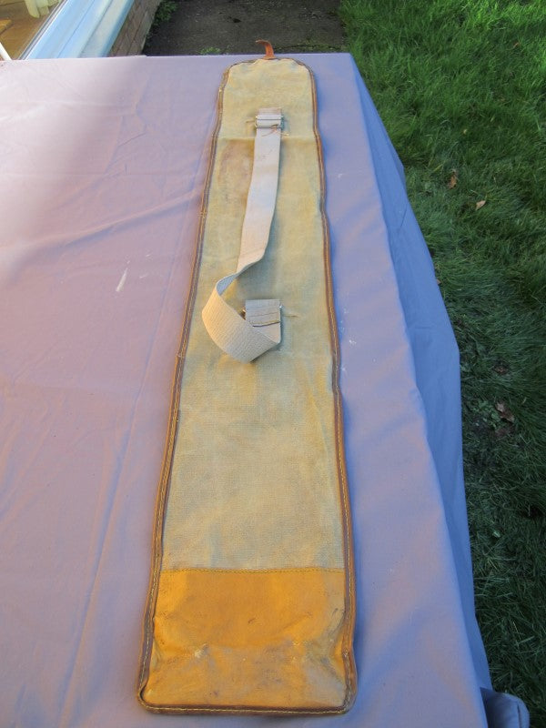 Rare Efgeeco Canvas Fishing Rod Quiver Hold All.