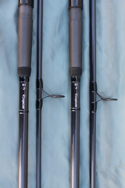 2 x Fox Rangemaster Carbon carp Fishing Rods. 12'. 3.00lb T/C