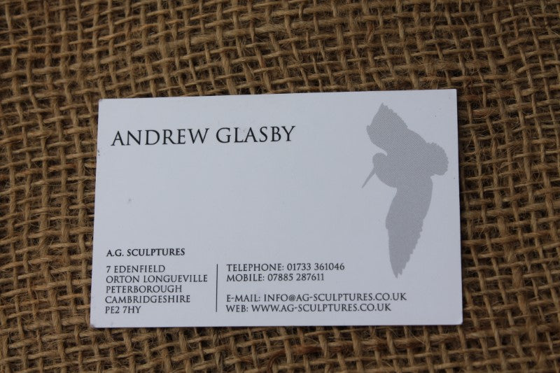 Unique Commissioned A. Glasby Hand Carved Carp Sculpture.