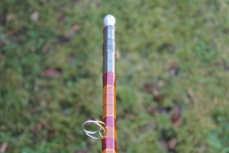 1 x Oliver's Of Knebworth S/U 11' Vintage Split Cane Carp Fishing Rod. Excellent!
