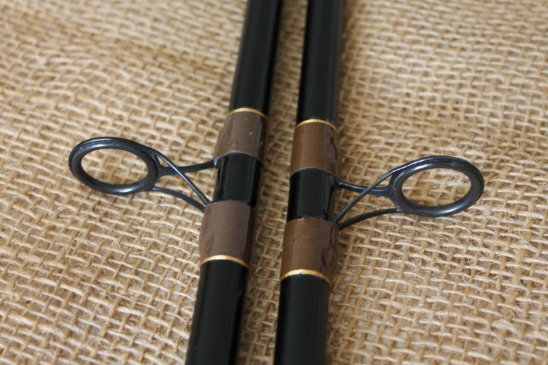 2 x Gardner Ultimate 1 Old School 1990s Carbon Carp Fishing Rods. Excellent.