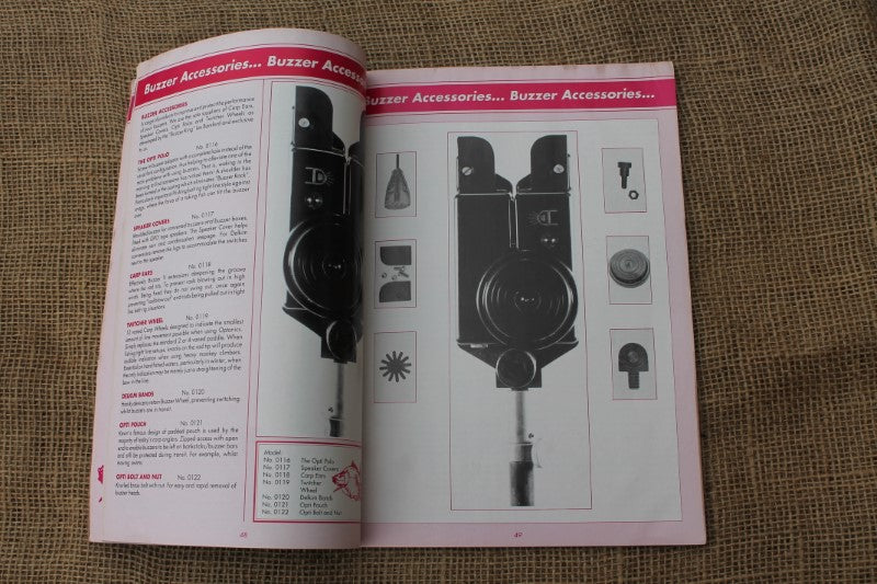 Nash Tackle Carp Fishing Tackle Catalogue/Annual. 1990.