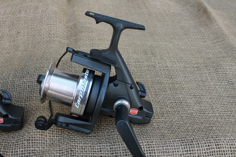2 x Penn Carp Master 470c Old School Pit Reels