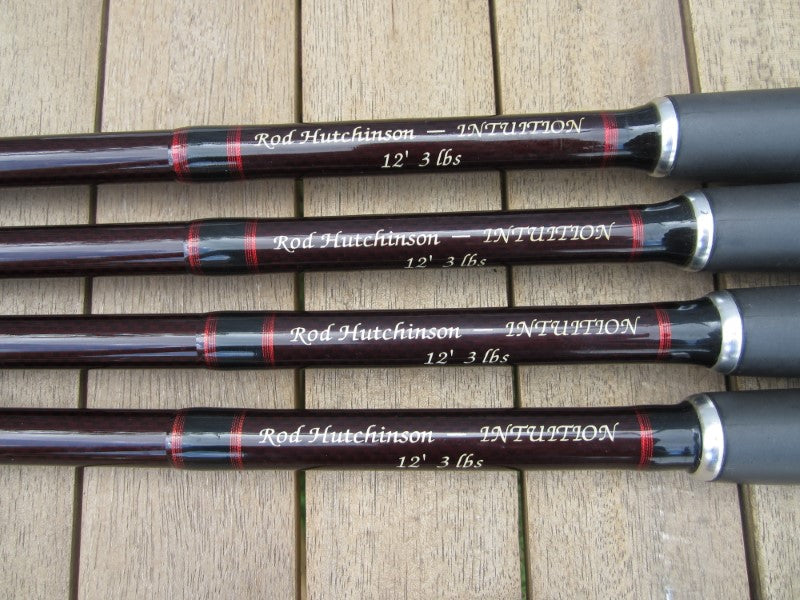 4 x Rod Hutchinson Intuition Carp Fishing Rods. 12'. 3.00lb T/C. SALE!!!