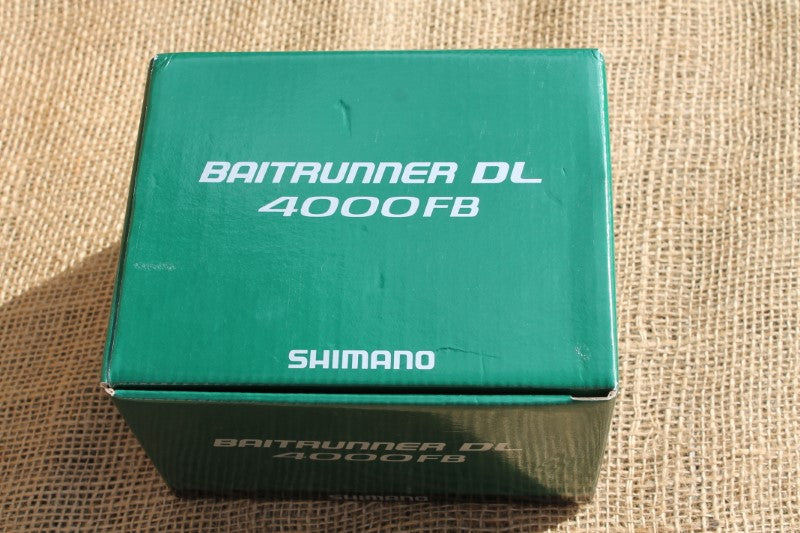 shimano alivio 4000 fb fishing reel Shimano 4000FB Baitrunner DL Carp Fishing Reel. Minty And Boxed. – Vintage Carp Fishing Tackle