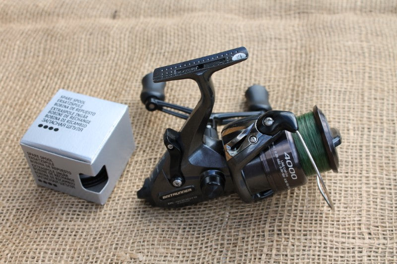 Shimano 4000FB Baitrunner DL Carp Fishing Reel. Minty And Boxed.