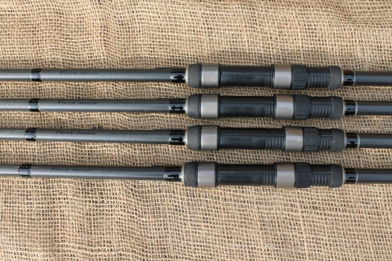 4 x Shimano Forcemaster Limited Edition Old School Carp Rods. 2.75