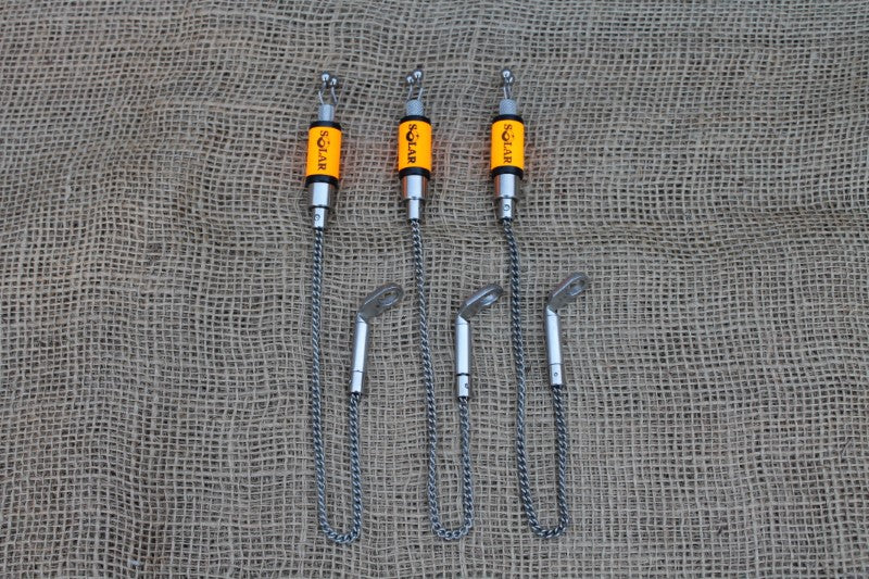 3 x Solar Full Stainless Flouro Bobbin Indicator Set.