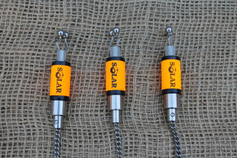 3 x Solar Full Stainless Flouro Bobbin Indicator Set.
