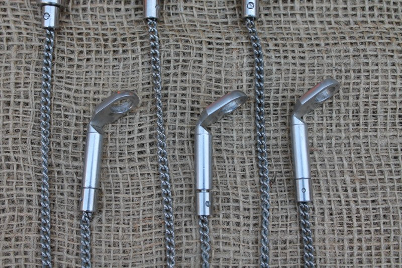 3 x Solar Full Stainless Flouro Bobbin Indicator Set.