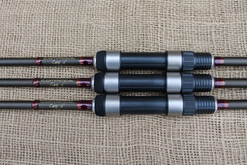 3 x TFG Compact Carp Rods. 10'. Near Mint.