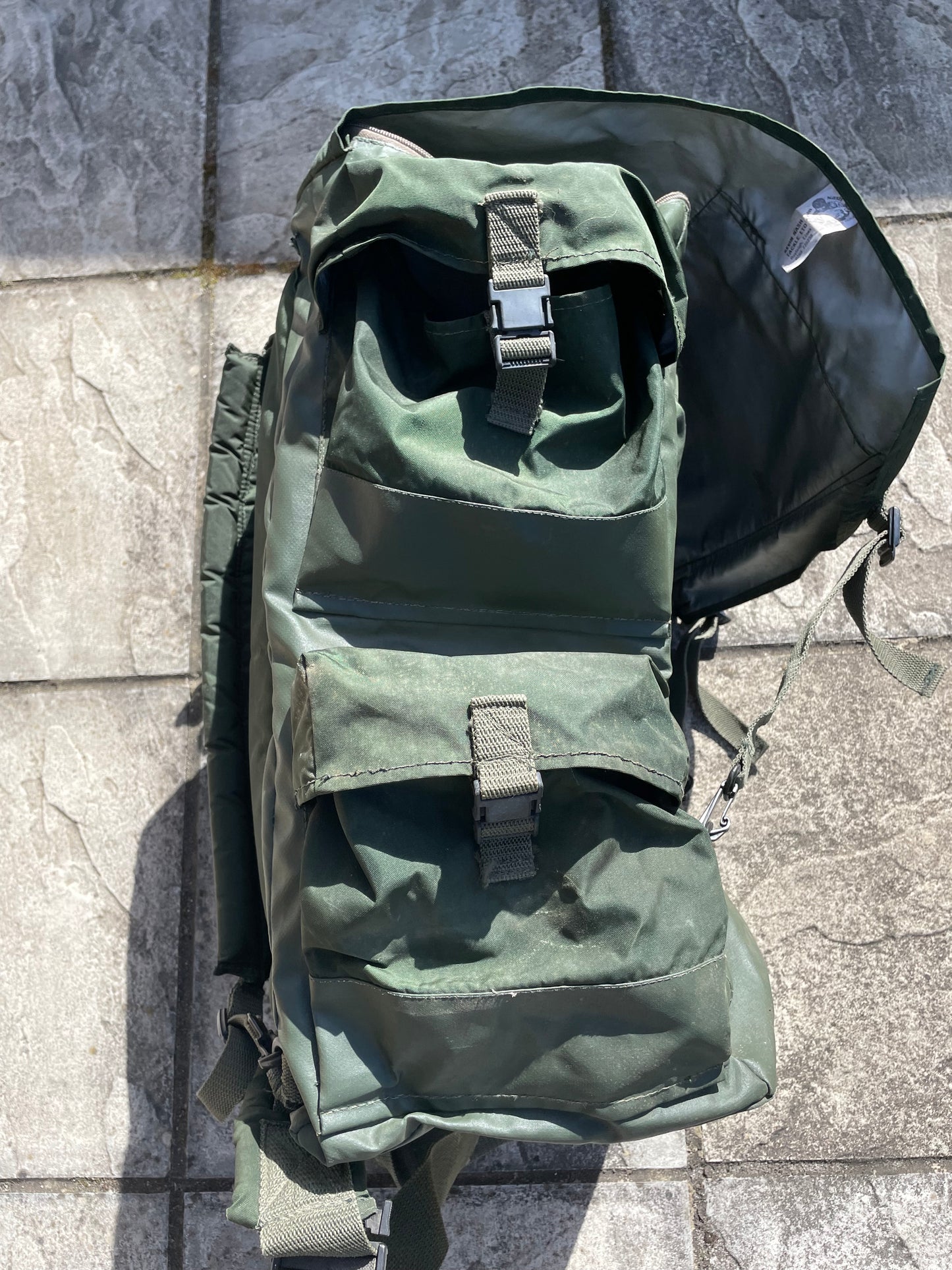 Kevin Nash Old School XL Deluxe Carp Fishing Backpack. Rare.