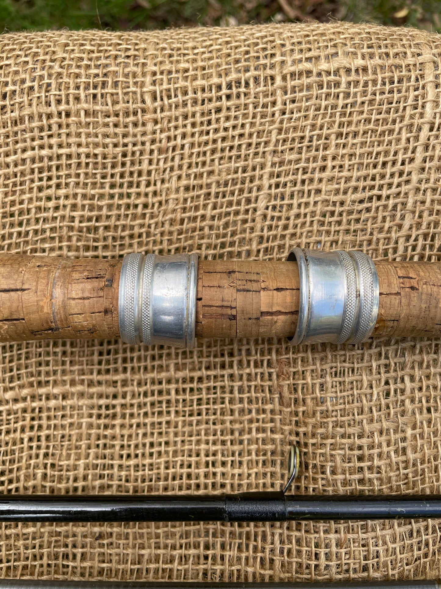 3 x Vintage Glass And Carbon Carp Fishing Rods. Hardy, North Western, Cono Flex. 1970s.