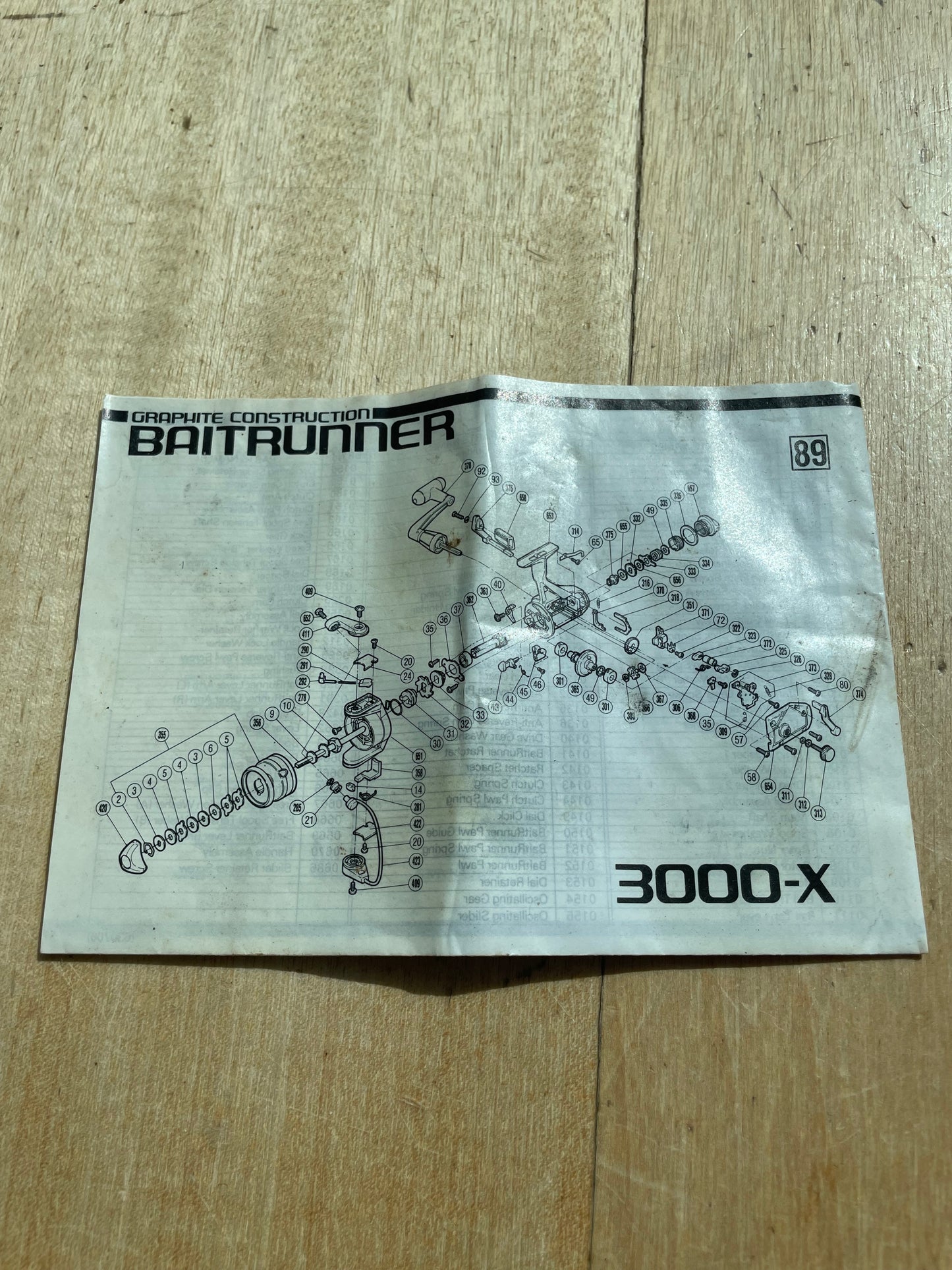 Shimano 3000X Baitrunner Old School Carp Fishing Reel. Boxed.