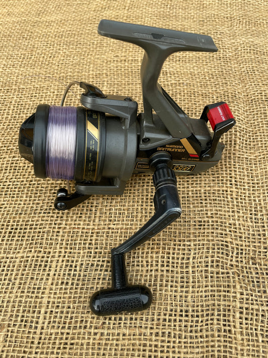 1 x Vintage Old School Shimano 3500 Baitrunner Carp Fishing Reel.