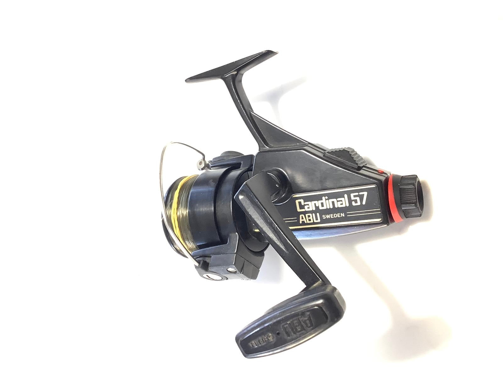 abu garcia cardinal 51fd reel 3 x ABU Cardinal 57 Vintage Old School Carp Fishing Reels. Custom Allo – Vintage Carp Fishing Tackle