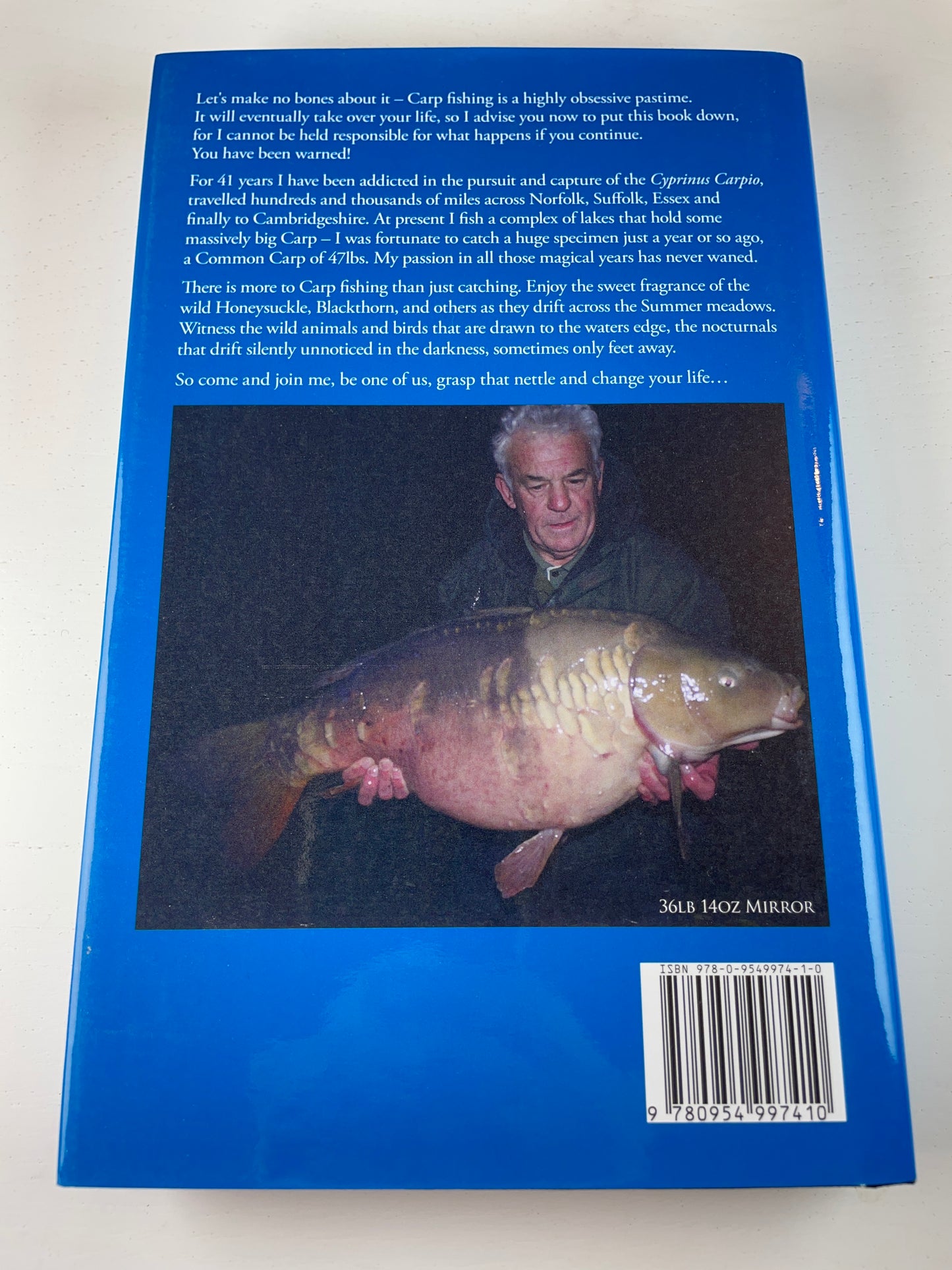 Footprints And Memories by M L Skeet. 2019. Signed. Carp Book.