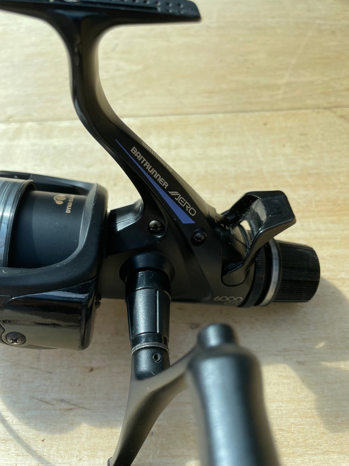 3 x Shimano Aero 6000 GTE Classic Baitrunner Carp Fishing Reels.