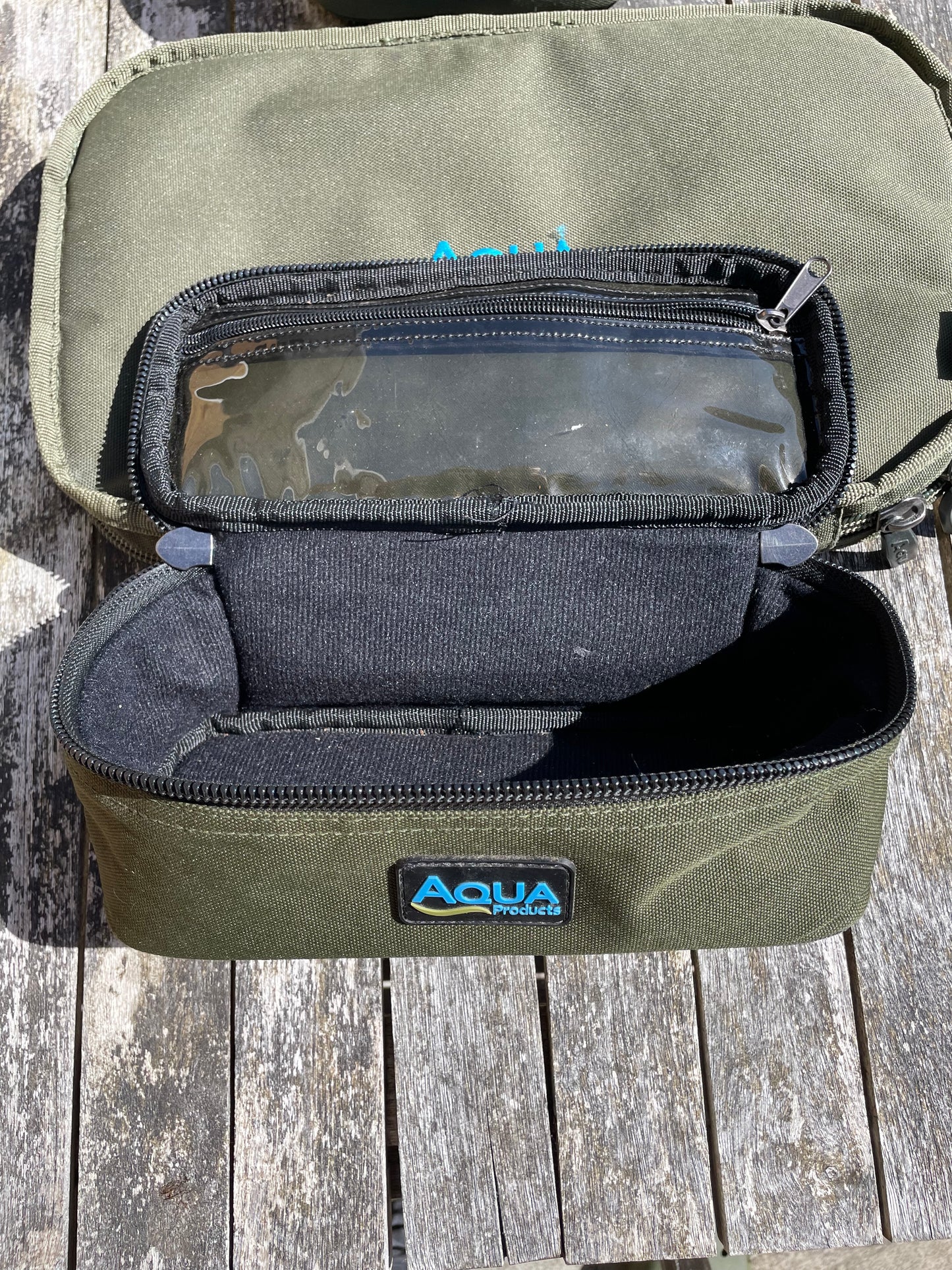 3 x Aqua Endura Carp Fishing Accessory Cases.