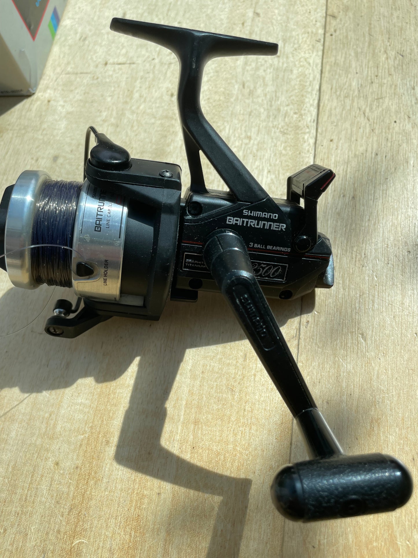 Shimano Baitrunner 3500 Classic Old School Carp Fishing Reel. Boxed. Complete.