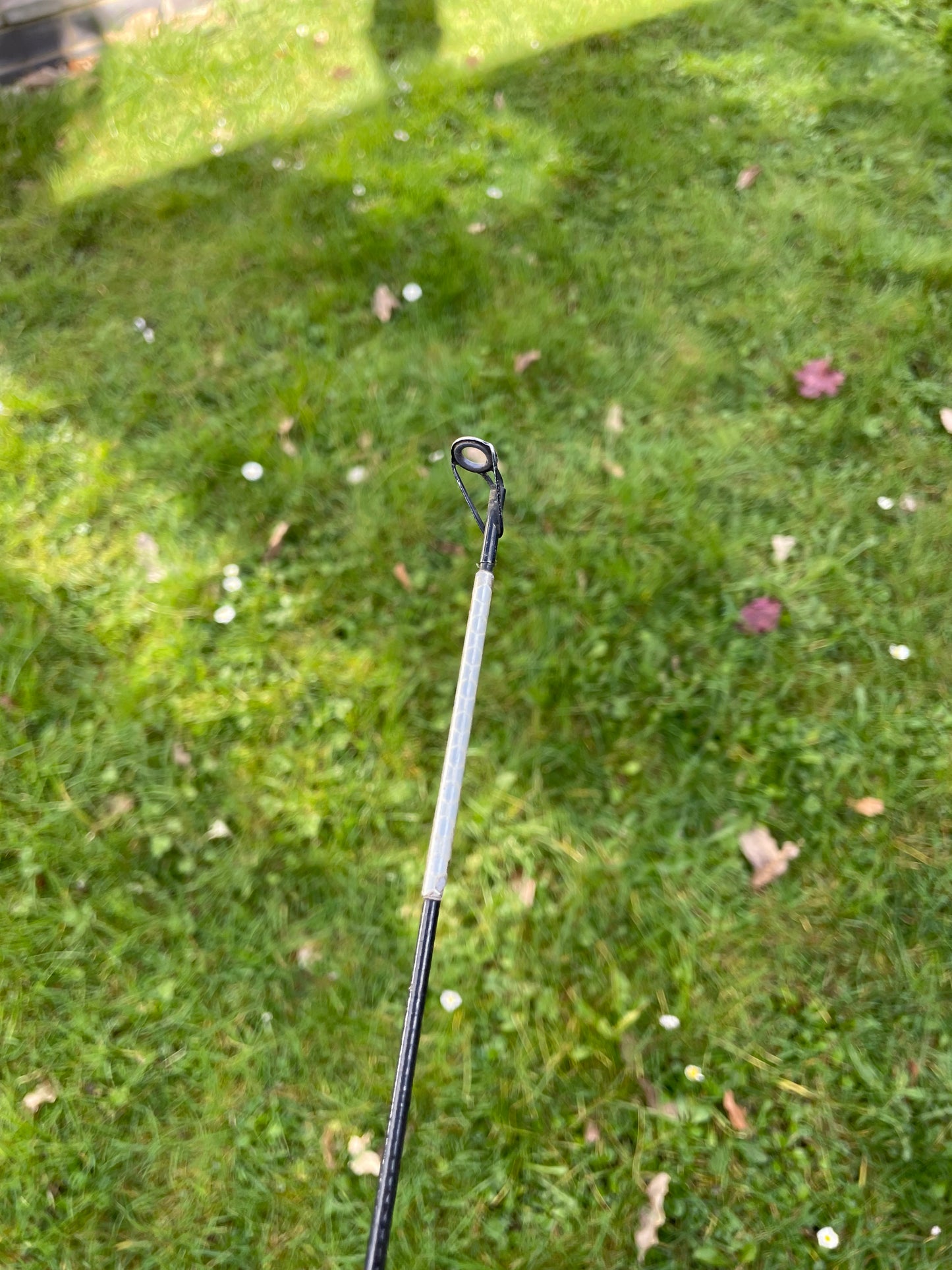 1 x Rod Hutchinson 12’ Slim Line Old School Carp Fishing Rod + RH Century Landing Net. 1990s.