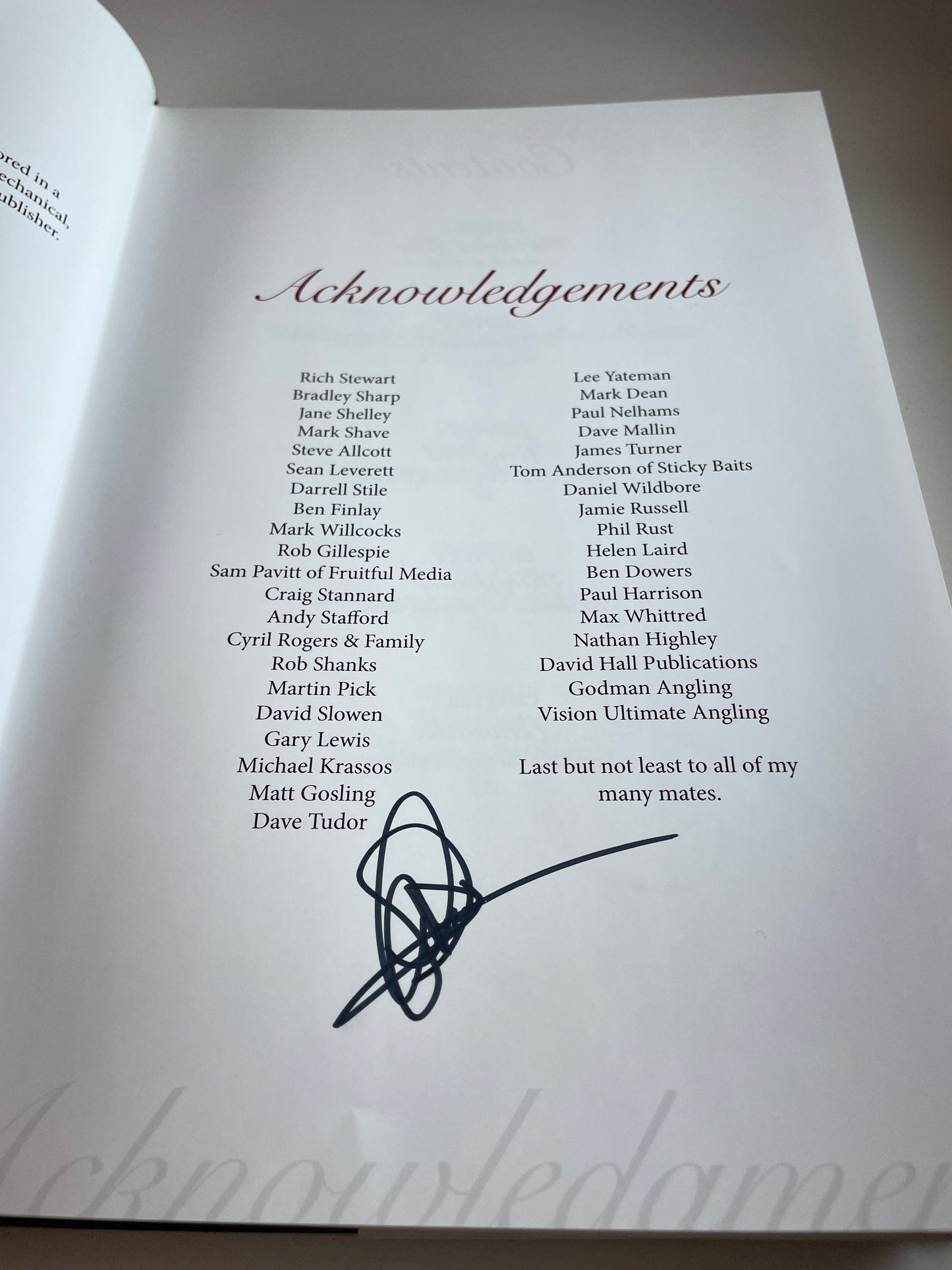 Carping Re-Cut by Jim Shelley. 2013. Signed.