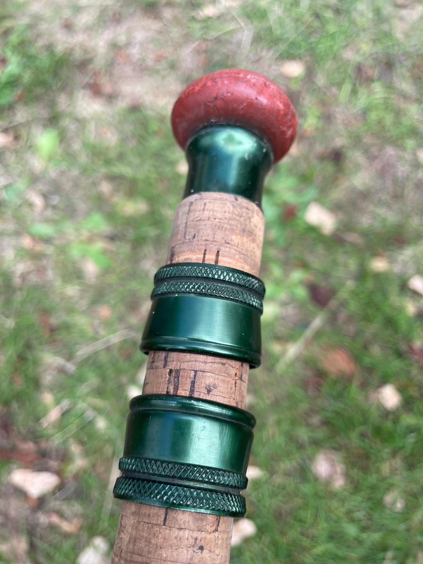 3 x Vintage Glass Carp Fishing Rods. Milbro. Vortex. Carp King. 1970s.