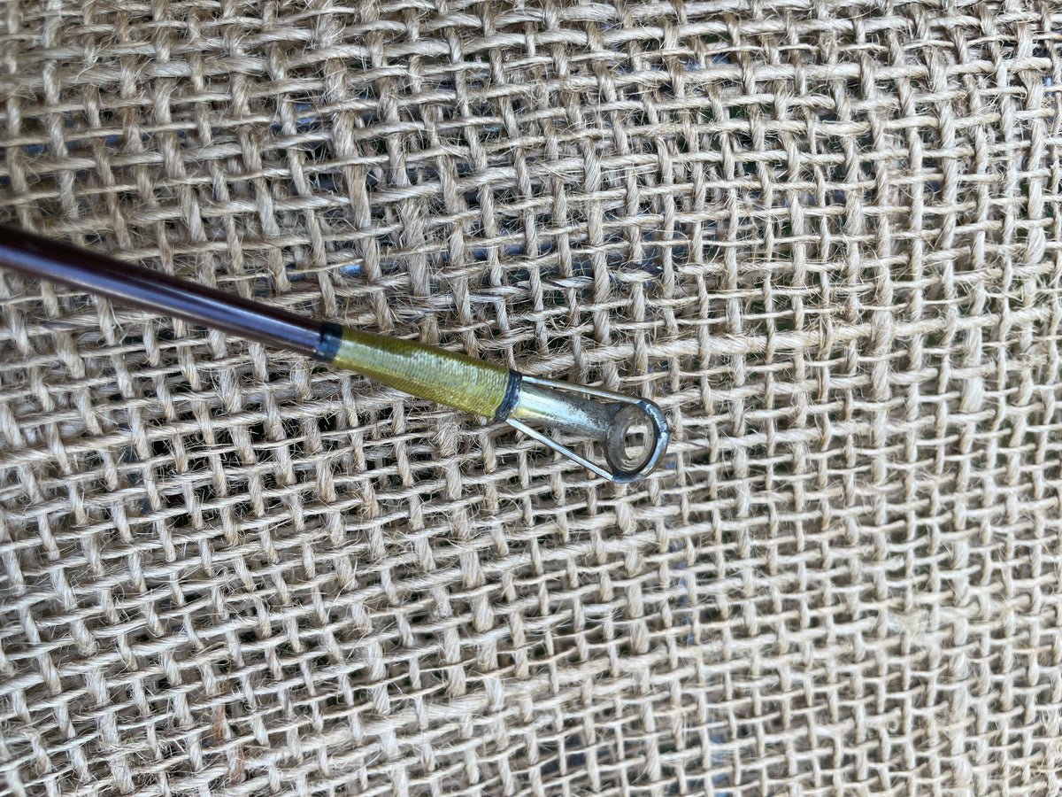 1 x Hardy Richard Walker Carp No1. Vintage Glass Fishing Rod + Bag. 1970s. Excellent.