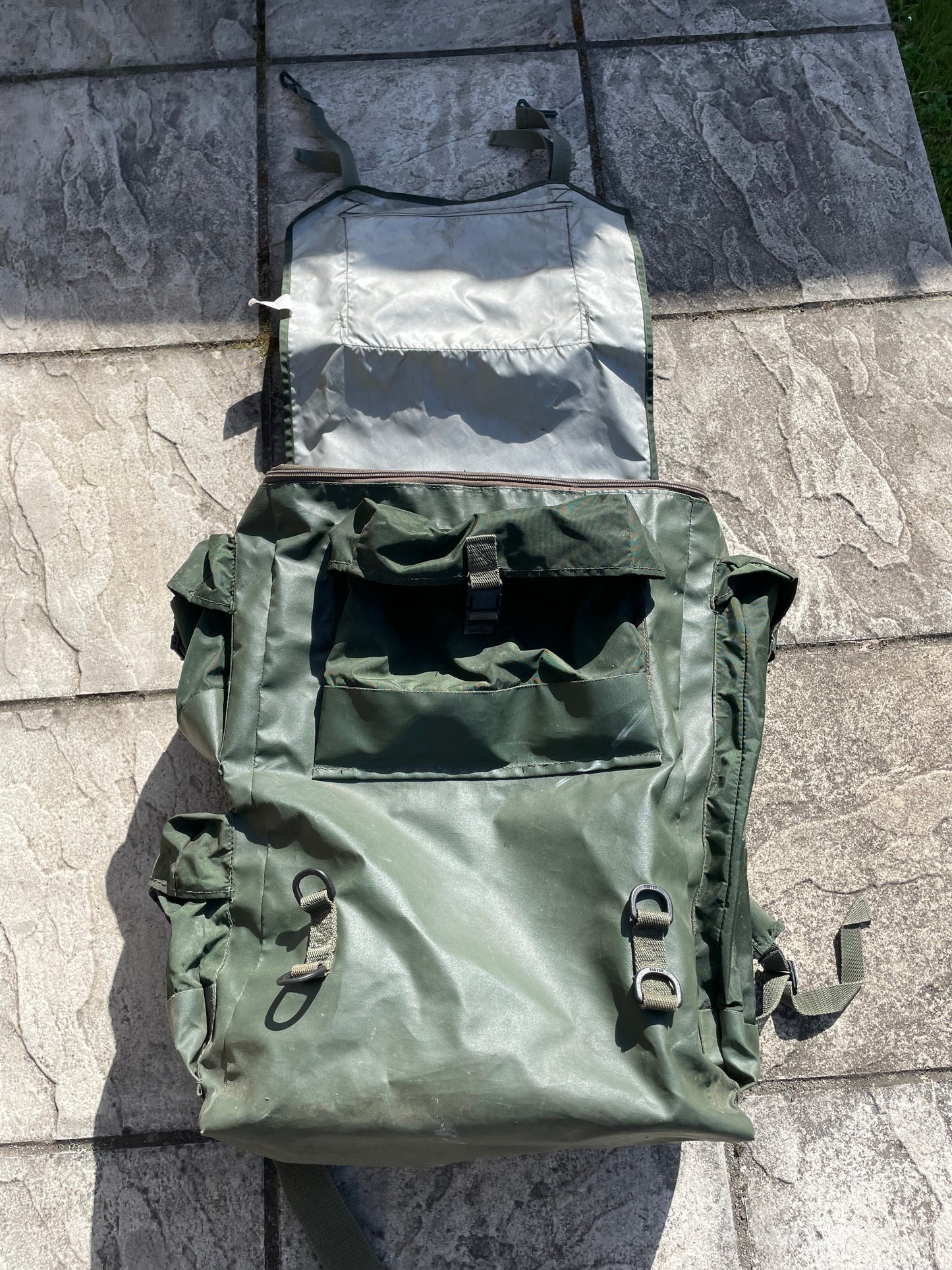 Kevin Nash Old School XL Deluxe Carp Fishing Backpack. Rare.