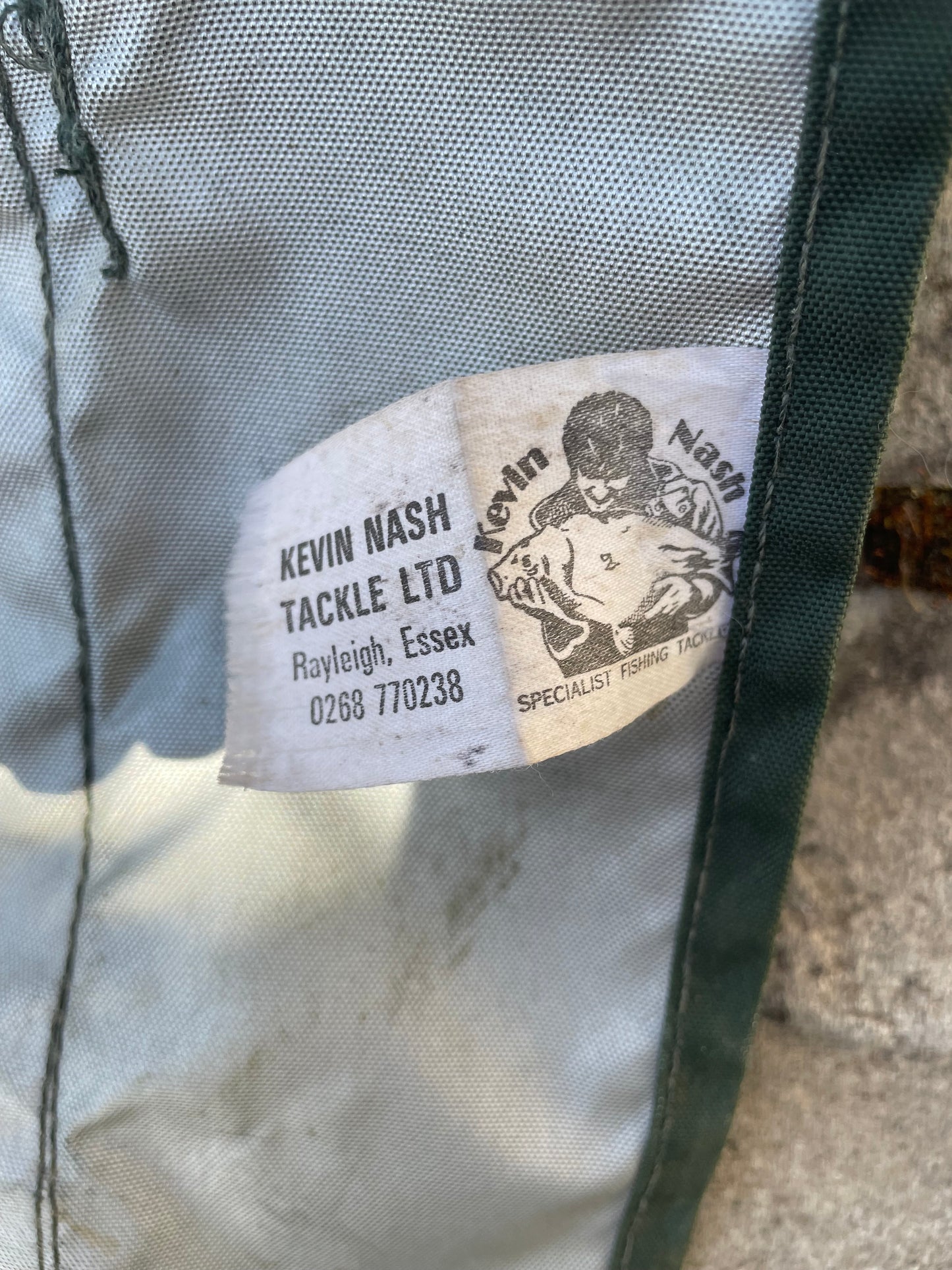 Kevin Nash Old School XL Deluxe Carp Fishing Backpack. Rare.