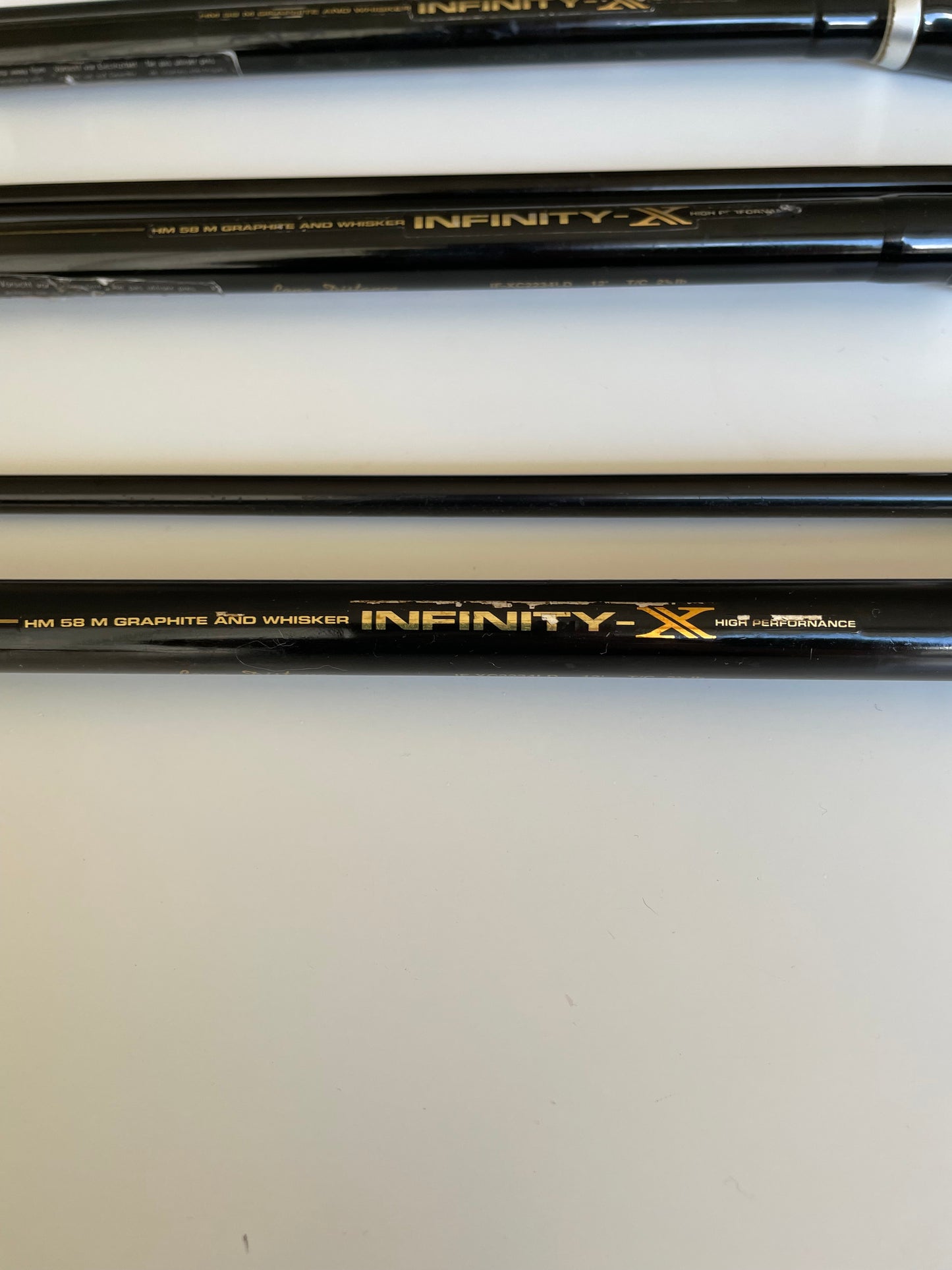 2 x Daiwa Infinity X Old School Carp Fishing Rods. Plus One For Spares. 12’. 2.75lb T/C.