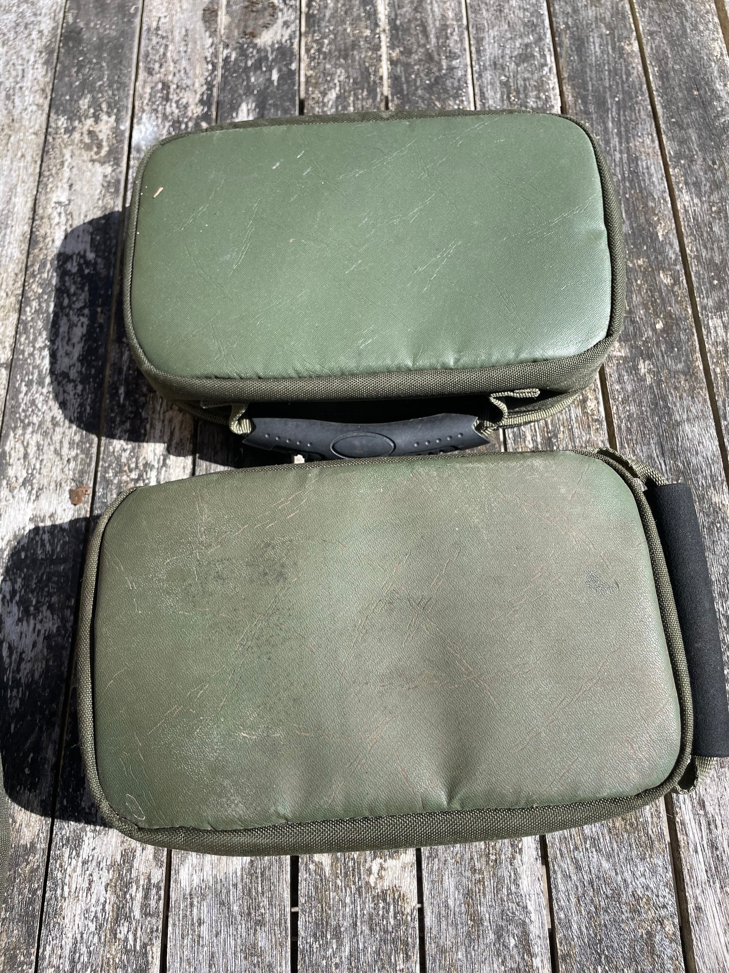 3 x Aqua Products Carp Fishing Cases. Endura & Union Jack.
