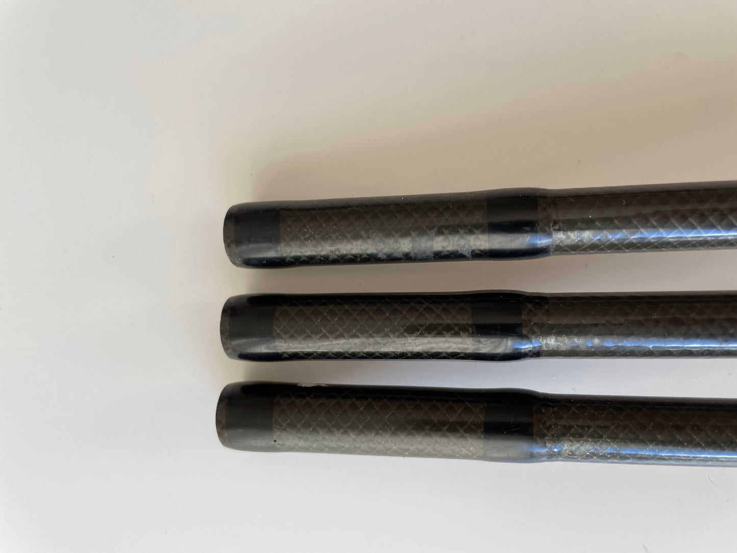 3 x Daiwa Whisker Amorphous Trev’s Of Wilmslow Custom Old School Carp Rods. 12’. 2.75lb T/C.
