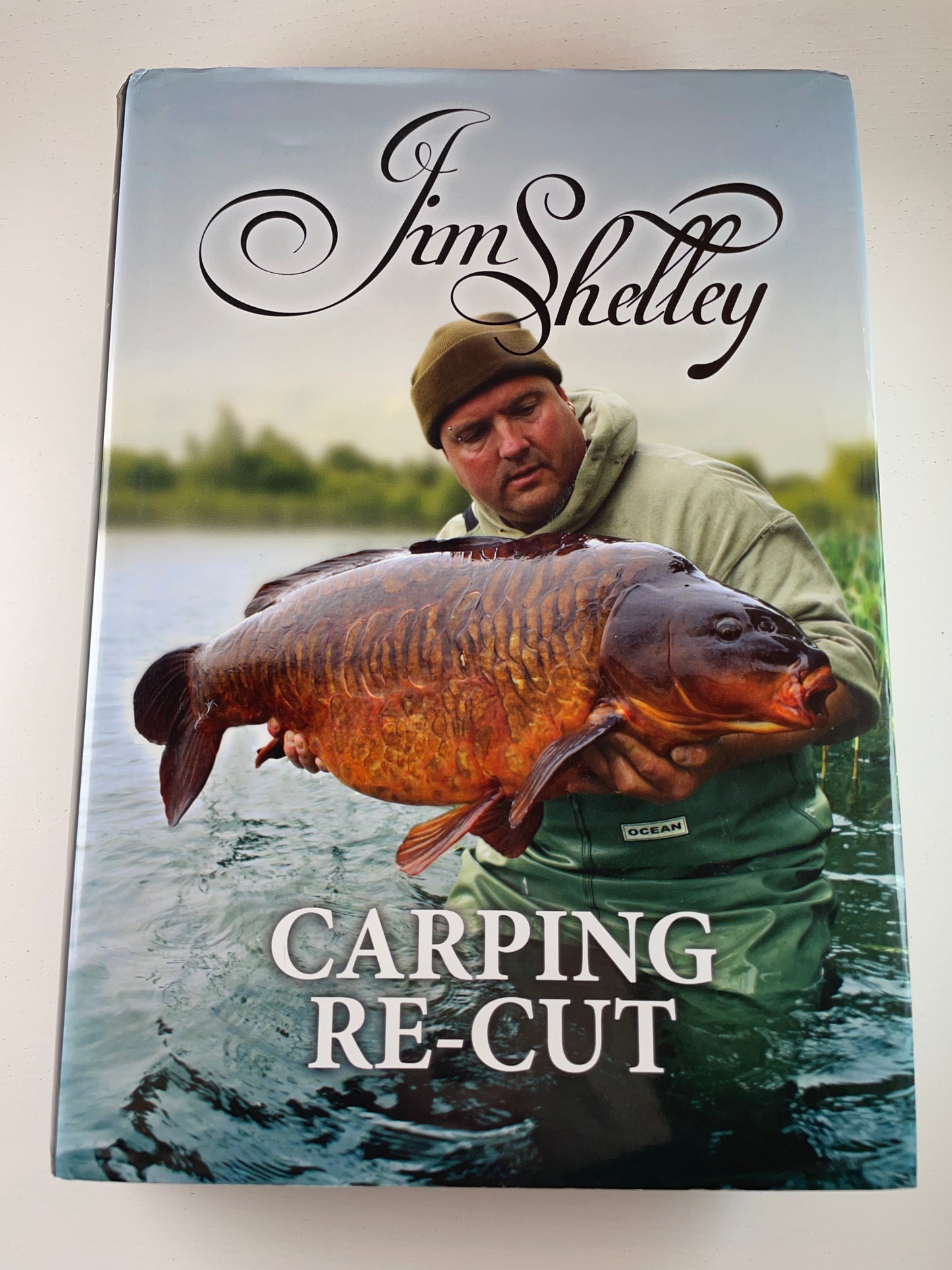 Carping Re-Cut by Jim Shelley. 2013. Signed.