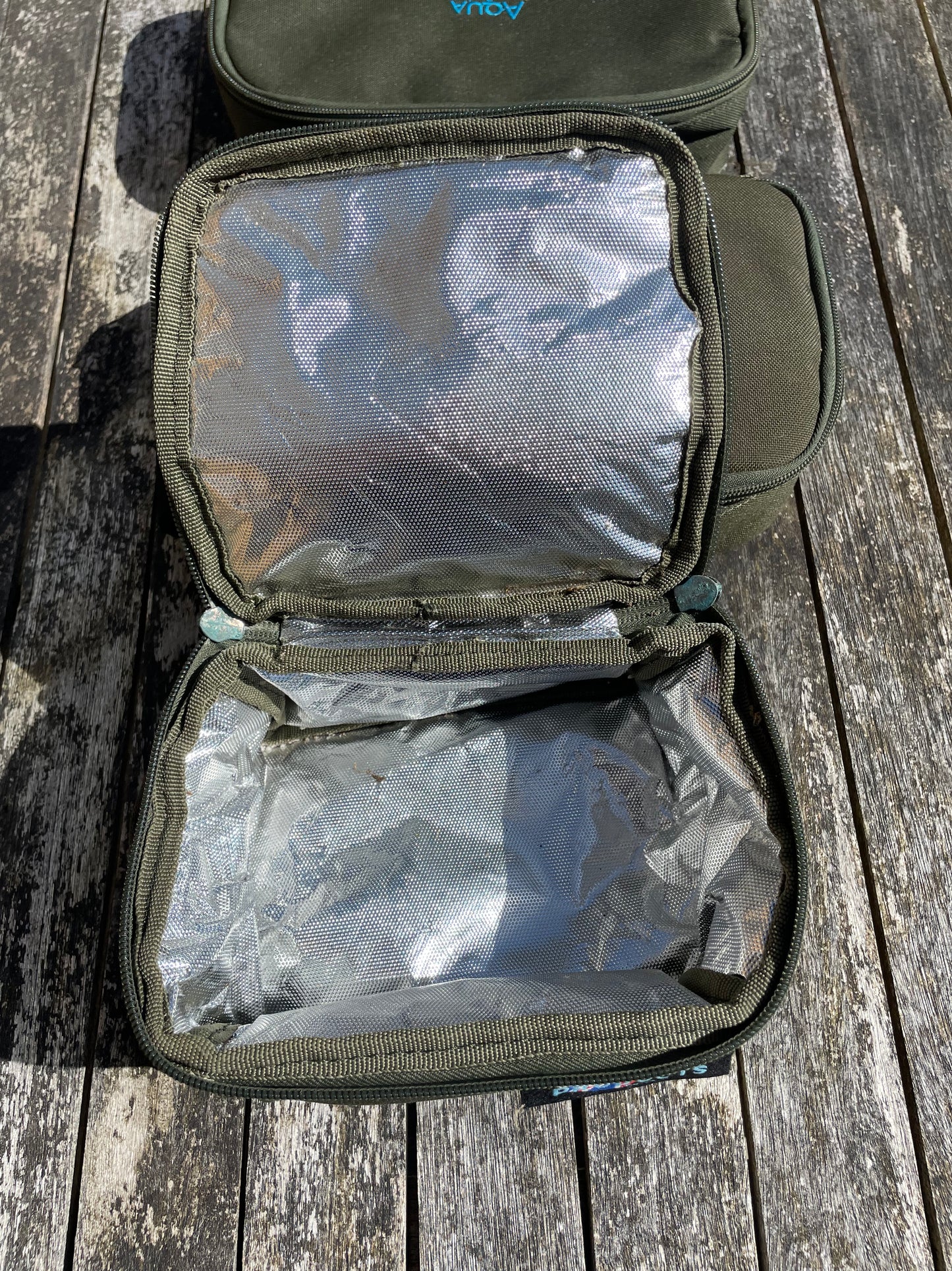 3 x Aqua Products Carp Fishing Cases. Endura & Union Jack.
