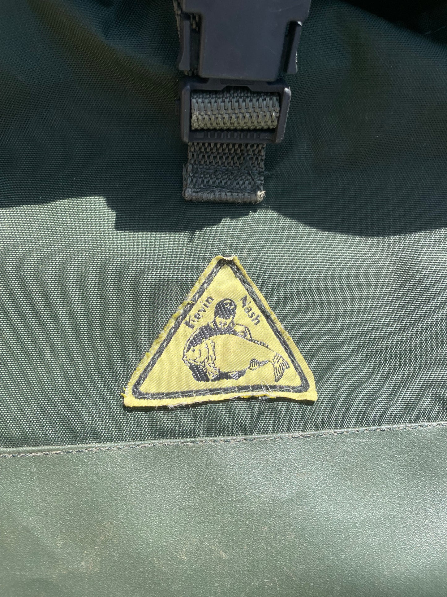 Kevin Nash Old School XL Deluxe Carp Fishing Backpack. Rare.