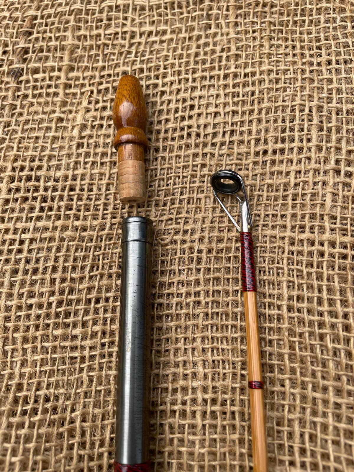 Partridge Of Redditch Split Cane MK IV Carp Fishing Rod. Built 1991. Mint.