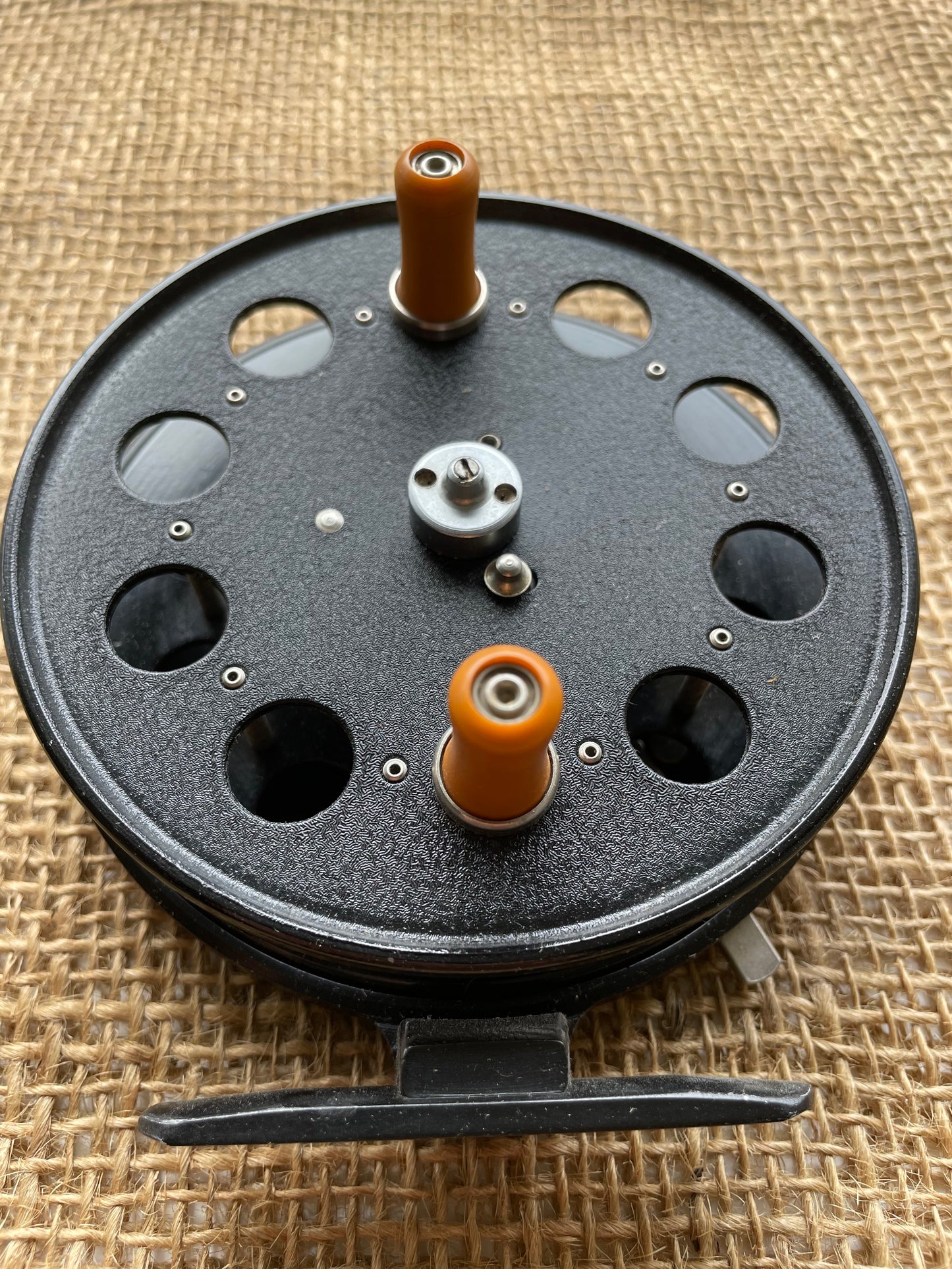 Vintage W R Products Speedia Centrepin Fishing Reel. Boxed. Excellent.