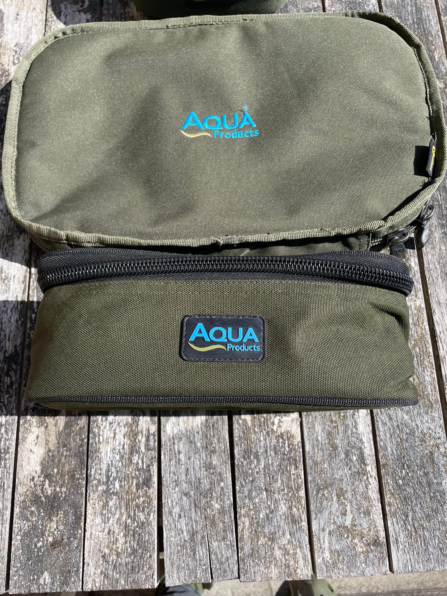 3 x Aqua Endura Carp Fishing Accessory Cases.