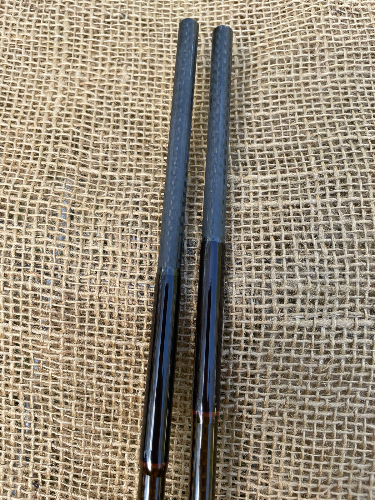 2 x Rod Hutchinson Intrigue 12’6” 3lb T/C. Old School Carp Fishing Rods. 1990s.