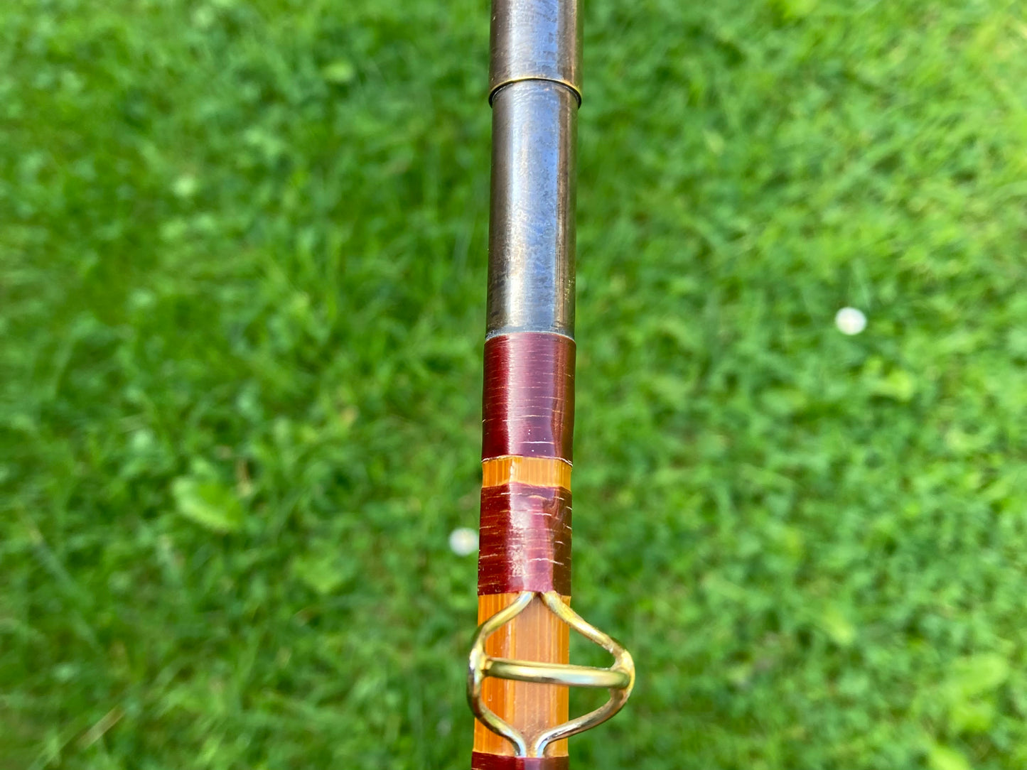 1 x Vintage B James And Son Richard Walker MK IV Split Cane Carp Fishing Rod.