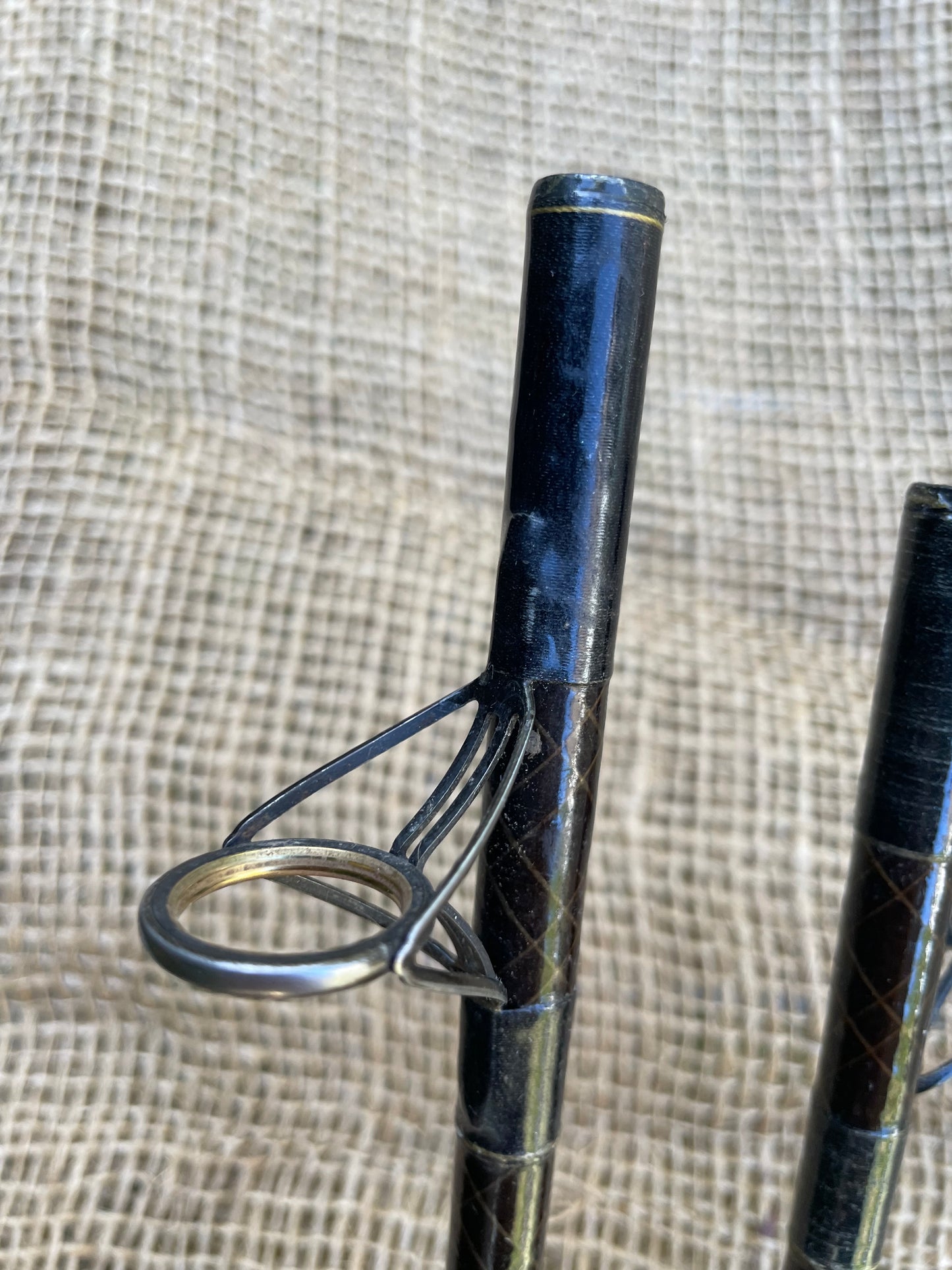 2 x Daiwa Whisker Early Model Old School Carp Fishing Rods. 11’. 2.00-2.5lb T/C. Circa 1980s.