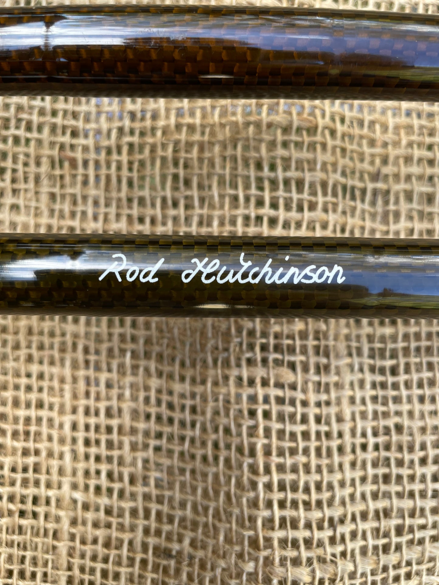 2 x Rod Hutchinson Intrigue 12’6” 3lb T/C. Old School Carp Fishing Rods. 1990s.